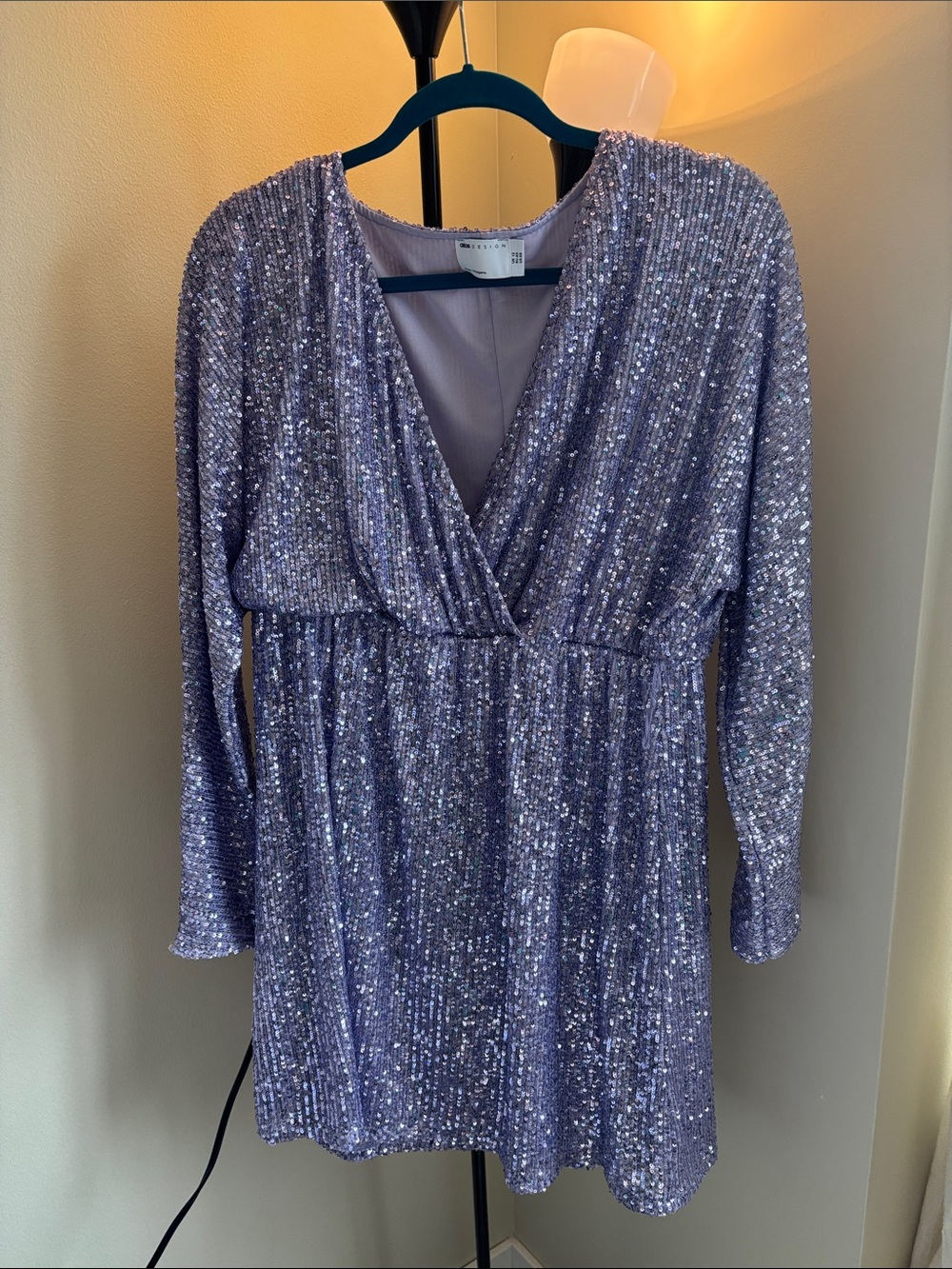 Sequin Lavender Purple Dress